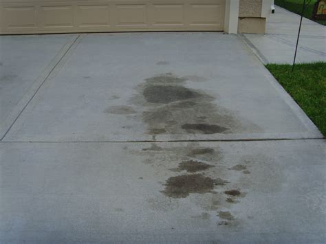 Oil stain on cement removal - Before you try the rest , try the best ! Plain old Kerosene and a few rags will rid the stain in a few minutes . Buy it at any garage station ...